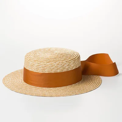 

Wide Brim Straw Hat Colourful Ribbon Butterfly Beach Hats 2021 Wheat Restores Ancient Ways Fashionable Female Sun Hats for Women