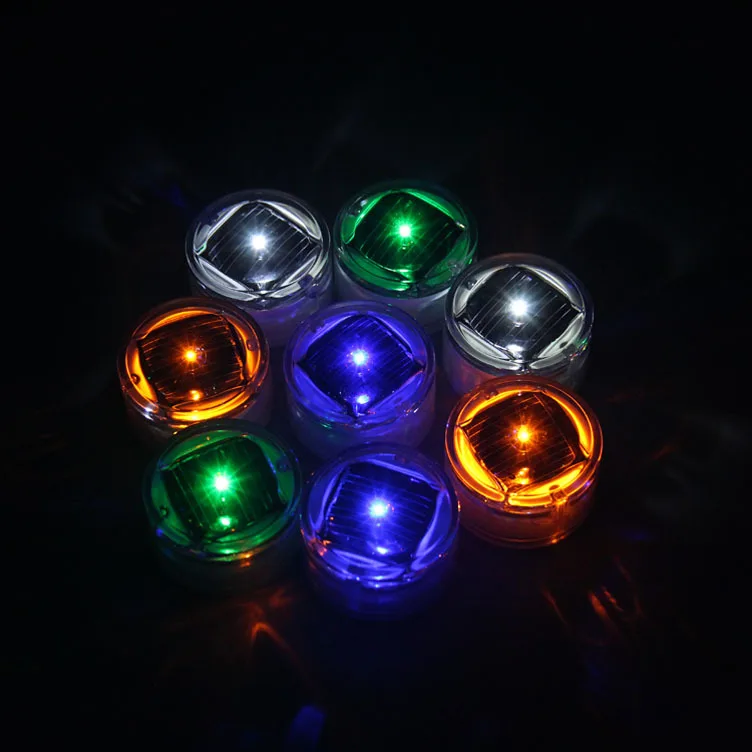 Ip 65 Solar Dock Dot Outdoor Traffic Safety Flash Lights Solar Warning