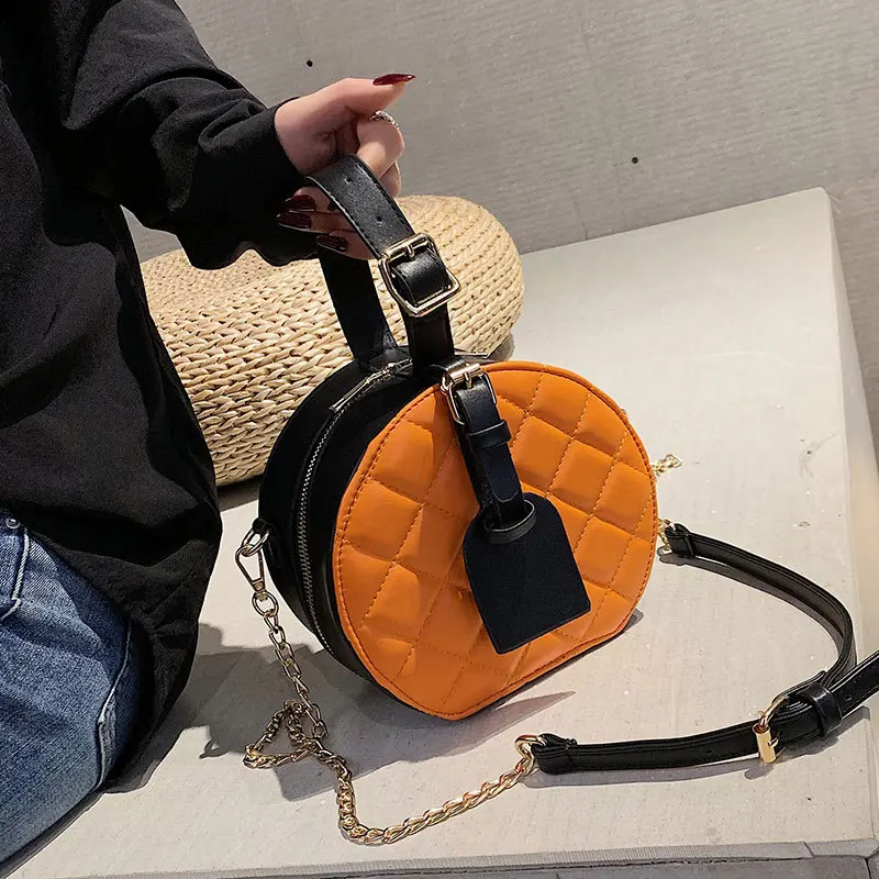 
Wholesale Ladies Fashion Round Handbag Famous Bags For Women Purses 