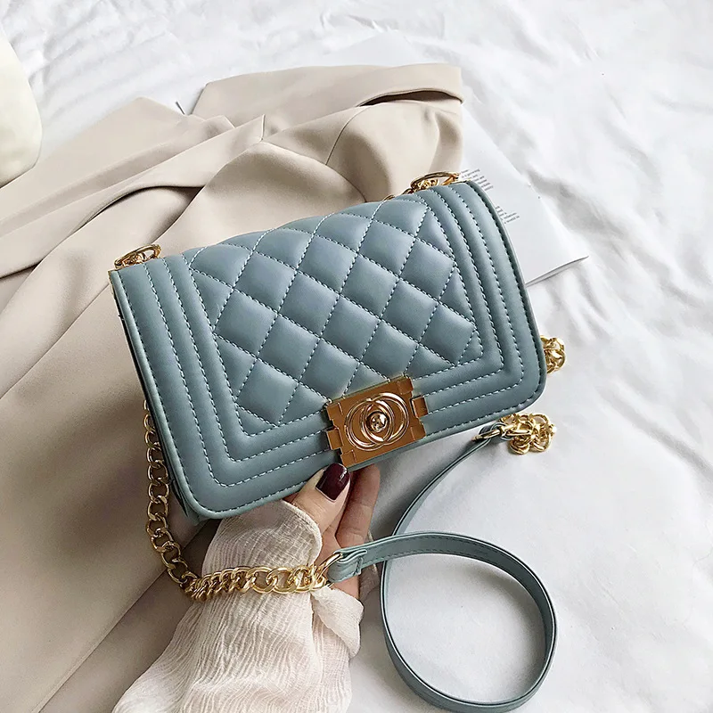 

Bolso De Mujer Factory Customized Purses Lady Jelly Bag Ladies Cross Slant Bag Jelly Handbag