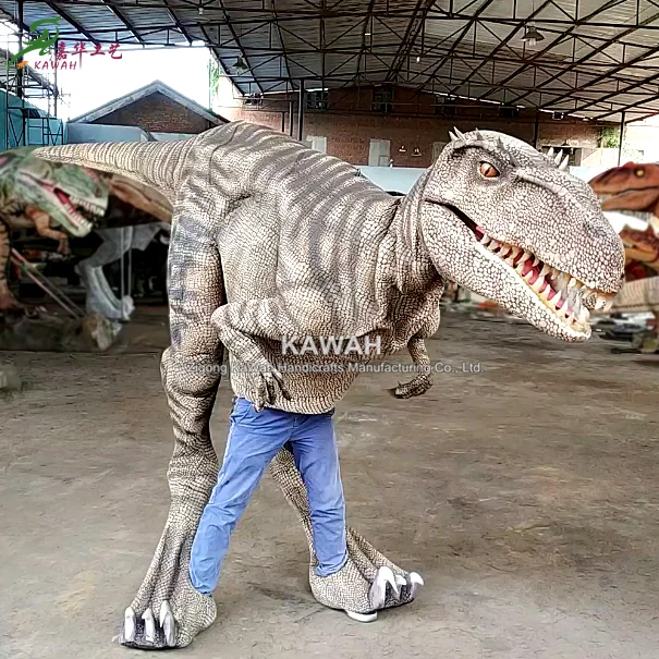 

Updated Skin Craft Realistic Animatronic Dinosaur Costume for Activity Show