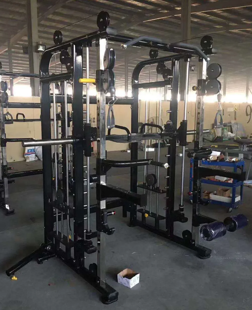 

2021 the best seller high quality gym equipment Deep Squat &Functional Trainer& Smith Squat &Crossover Cable, Custmosized