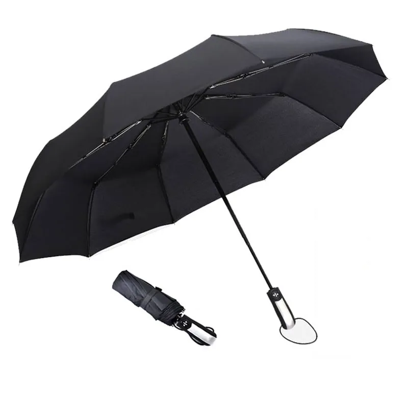 

Factory Wholesale Custom Logo Travel Umbrella Windproof Automatic Folding Umbrellas, Pantone color