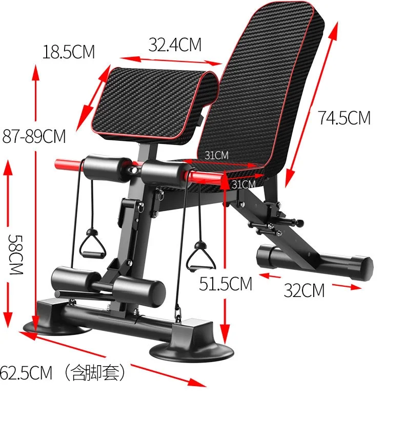 

Factory Price Fitness Bench Home Gym Equipment Weight Exercise Adjustable Benches Barbell dumbbell bench