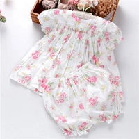 

infant baby clothes sets smocked clothing girl dresses pink summer kids clothing boutiques children clothes wholesale