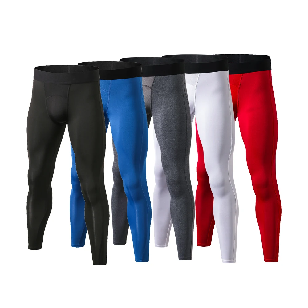 

Plain custom fabric clothing athletic running sport tights for men tights men running gym compression tights sports wear, Various