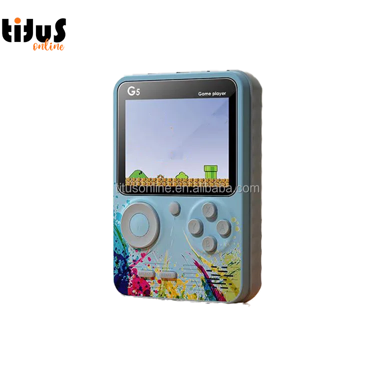 

G5D 3Inch Macaron classic game player 500 in 1 sup hand held tv game console retro arcade mini portable handheld game box