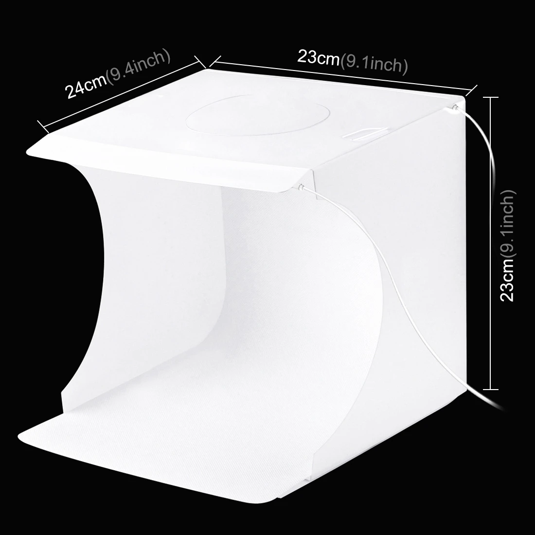 

Factory price Puluz 20cm lightroom portable mini photo studio box led photo studio light box