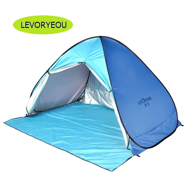 

2020 outdoor popup beach tent fishing tents Small with door Beach Camping comfortable tent