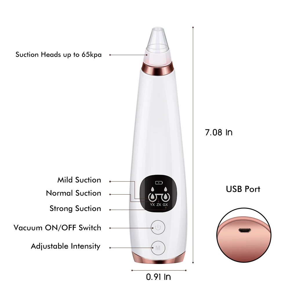

blackhead remover vacuum suction Pore Cleaner Electric Comedone Acne Extractor