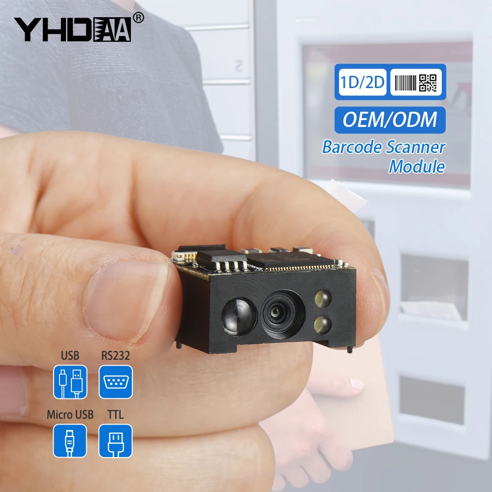 

Wholesale OEM Embedded 2D Barcode Scanner Module Kiosk Arduino Barcode Scan Engine
