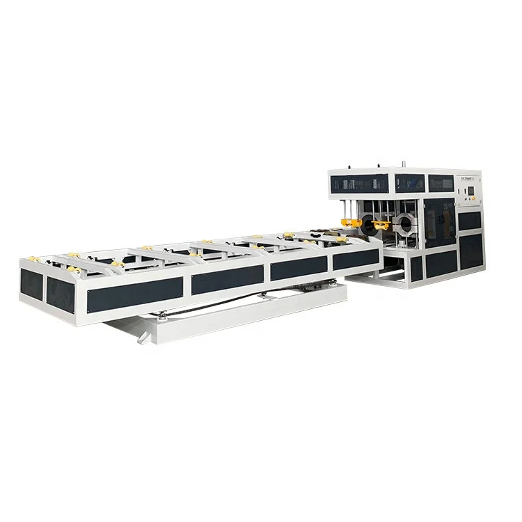 
SGK 160 Automatic R Type U Type Plastic PVC PP PE Pipe Belling Socketting Machine 