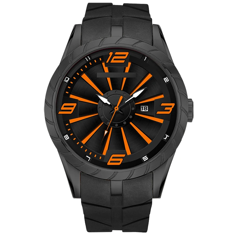 

Wholesale Famous Brand 10ATM Water Resistant Sports Wristwatch Japan Movt Men Quartz Watch, Customized colors accepted