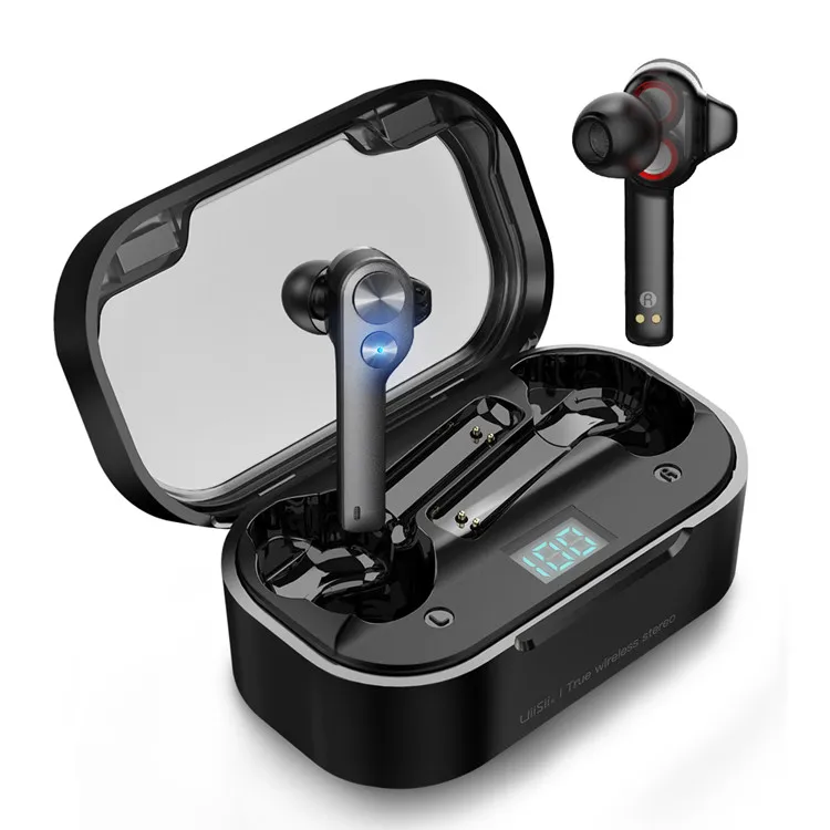 

2020 NEW High quality tws808 tws headphones IPX5 waterproof gaming smart earphone earbuds, Black