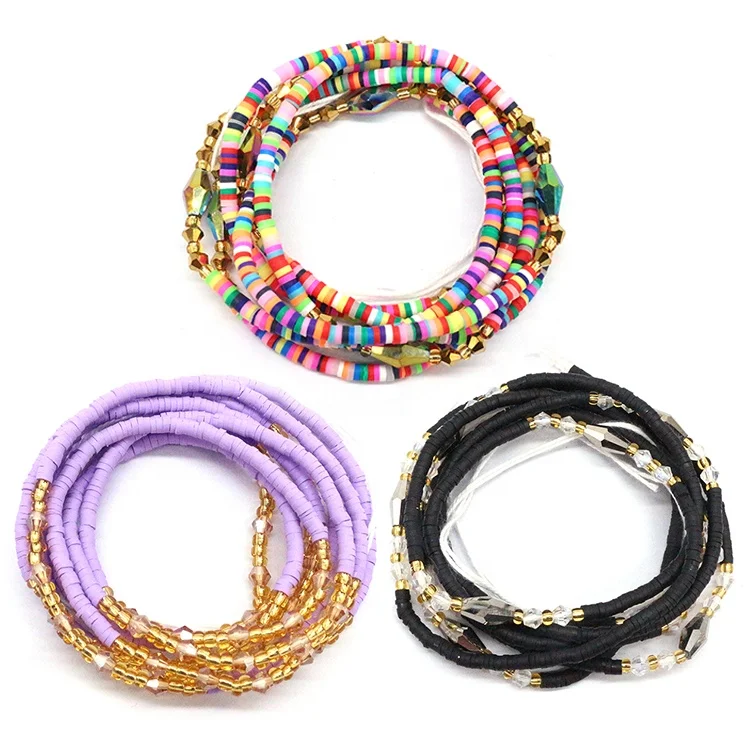 

Gaby new arrive african waist beads cotton string tie on 45 inch waist belly chain body chain jewelry for women, Colorful