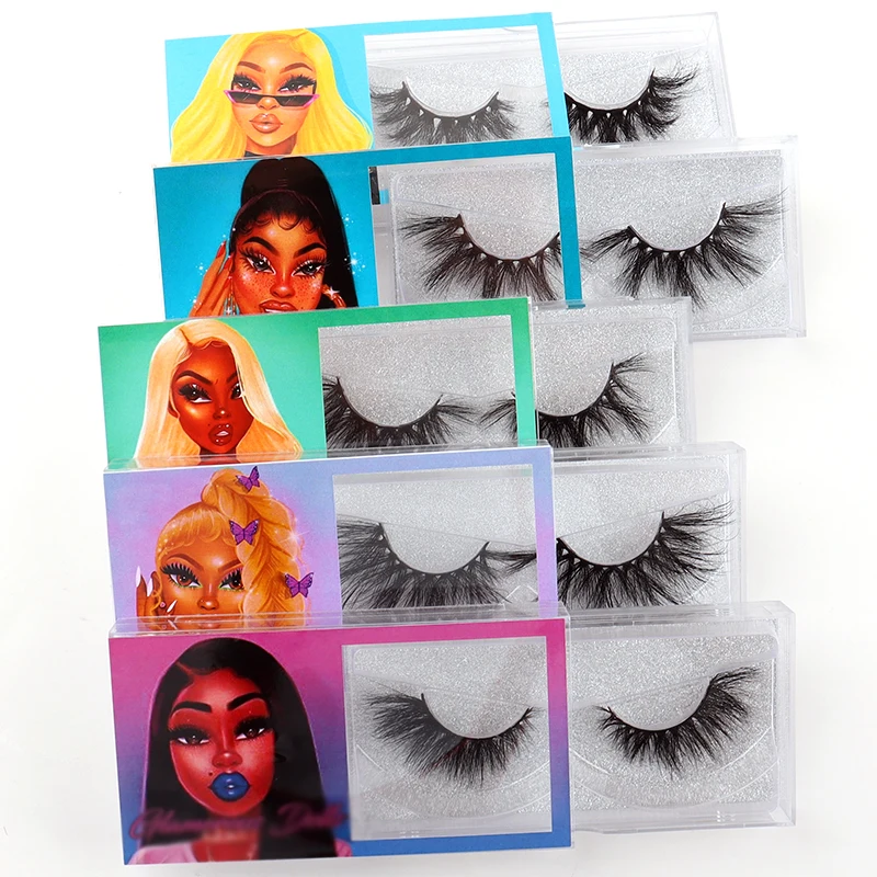 

100% real wholesale mink eyelash extension siberian private label eyelashes