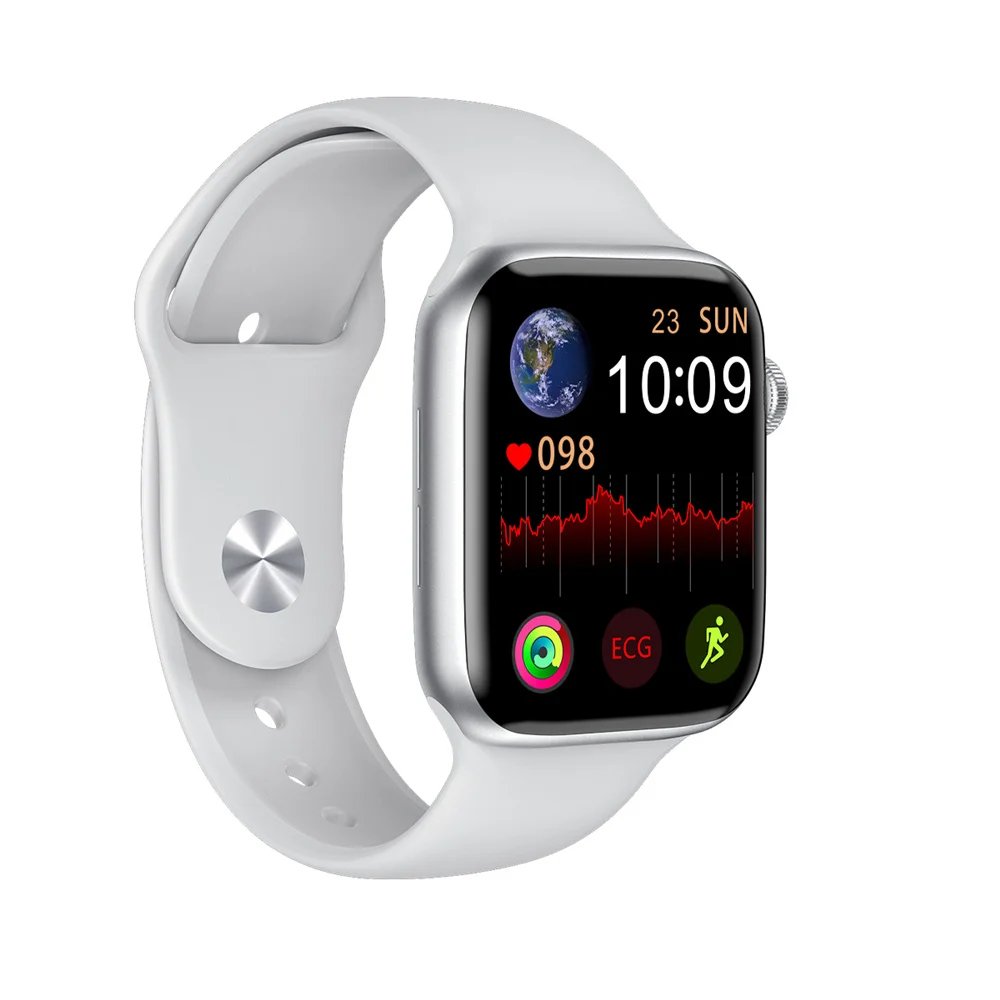 

New Electronic Product HD-W26+ OEM Android Smart Watch 2021 Popular Mens Women Sports Bracelets Wrist Watch Fitness Smart Band, Black, silver and rose gold