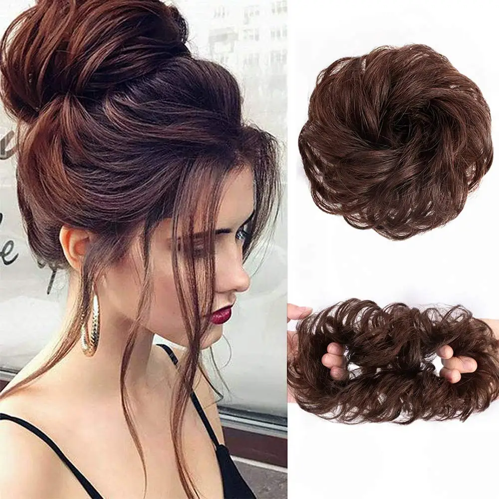 Vigorous Magic Messy Extensions Pin Accessories Donut Synthetic Afro