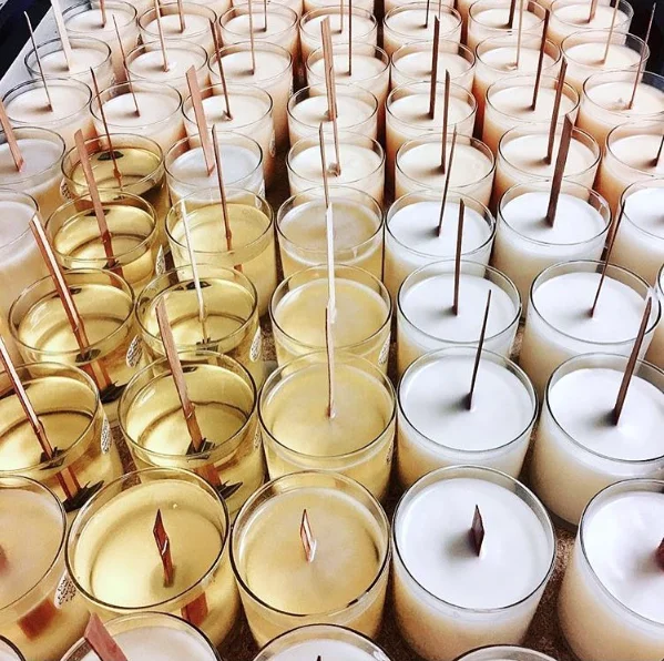 Natural Soy And Coconut Blend Wax Candle Wicks Making Wooden Wick Buy