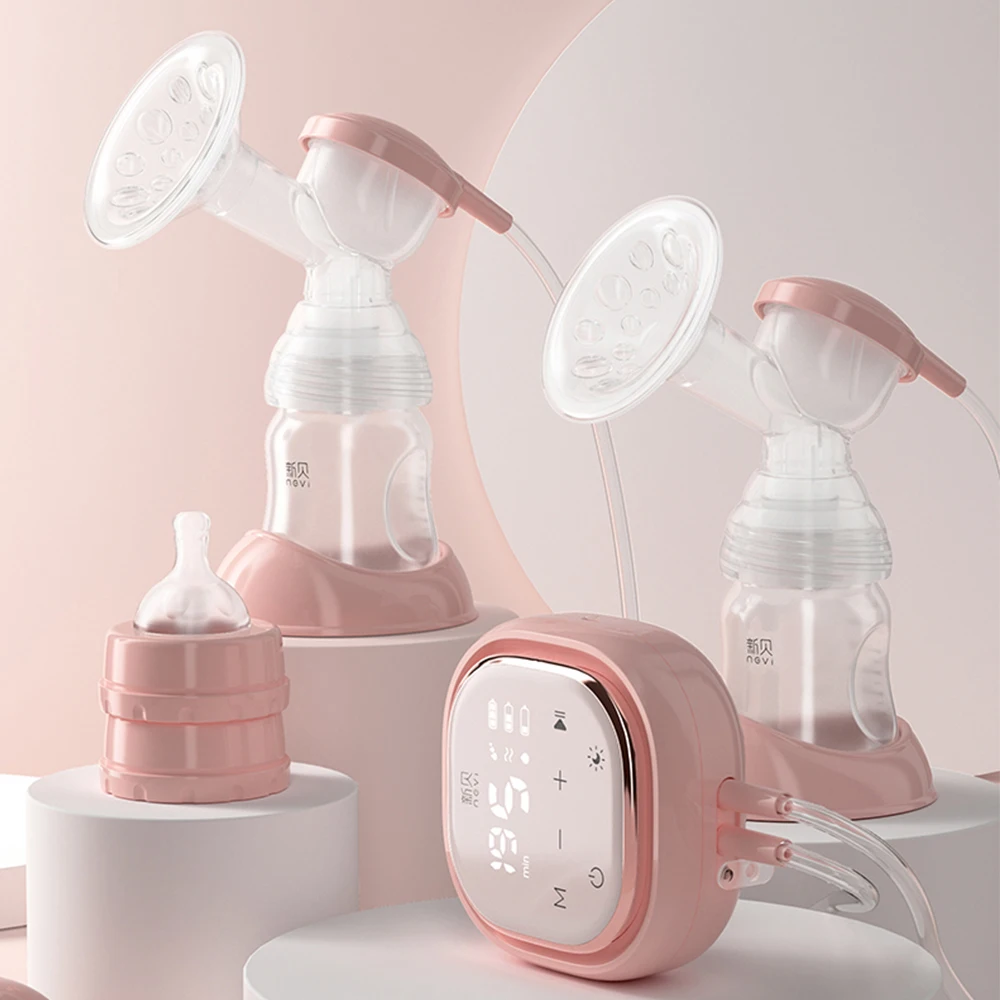

Latest Design CE OEM ODM Silicone Double Electric Breast Pump With Twin Cups