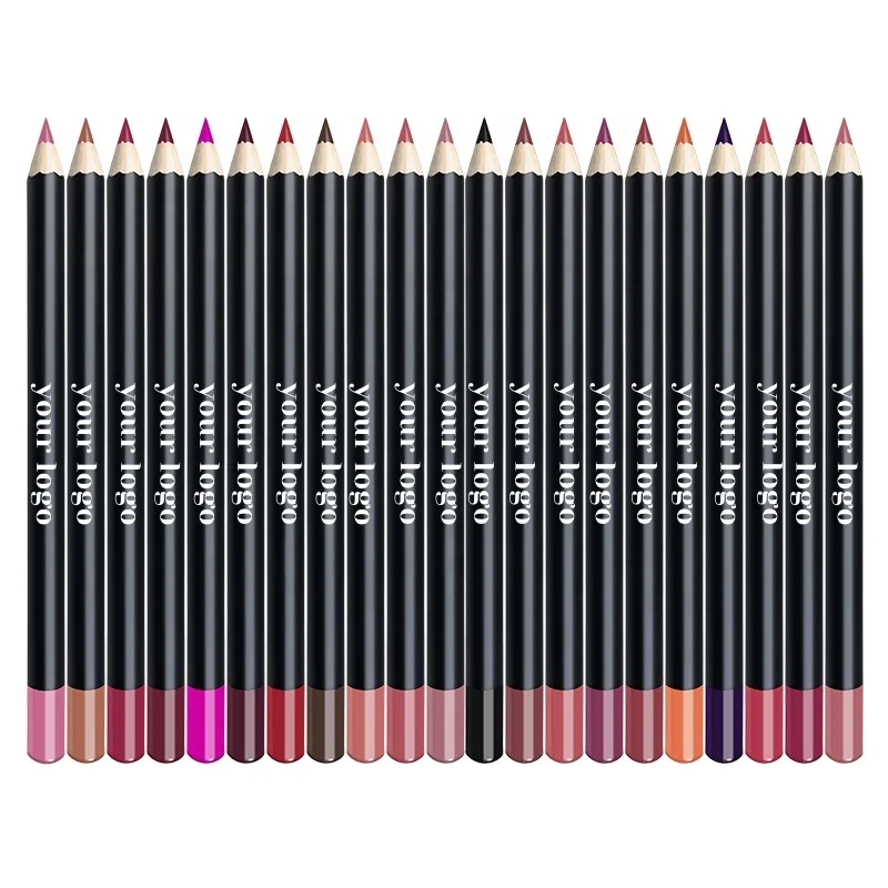 Customization Rich and Creamy Lip Liner Highly Pigmented Natural Private Label Wholesale Vegan Lipliner