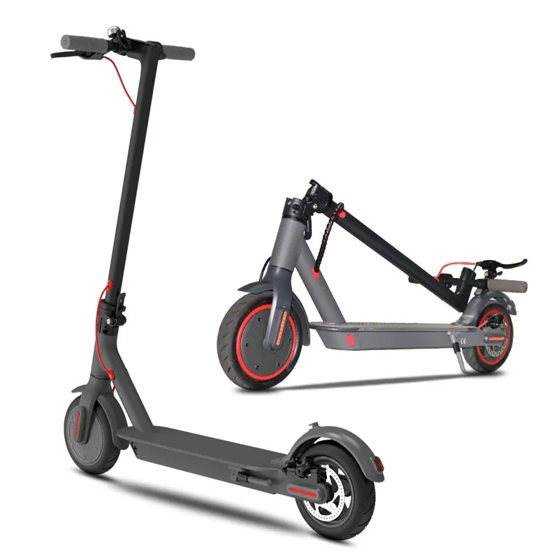 

QMWHEEL Two Wheel Commute Scooter 350W Fold Electric Scooter China Aluminum Alloy Scooter Electronique