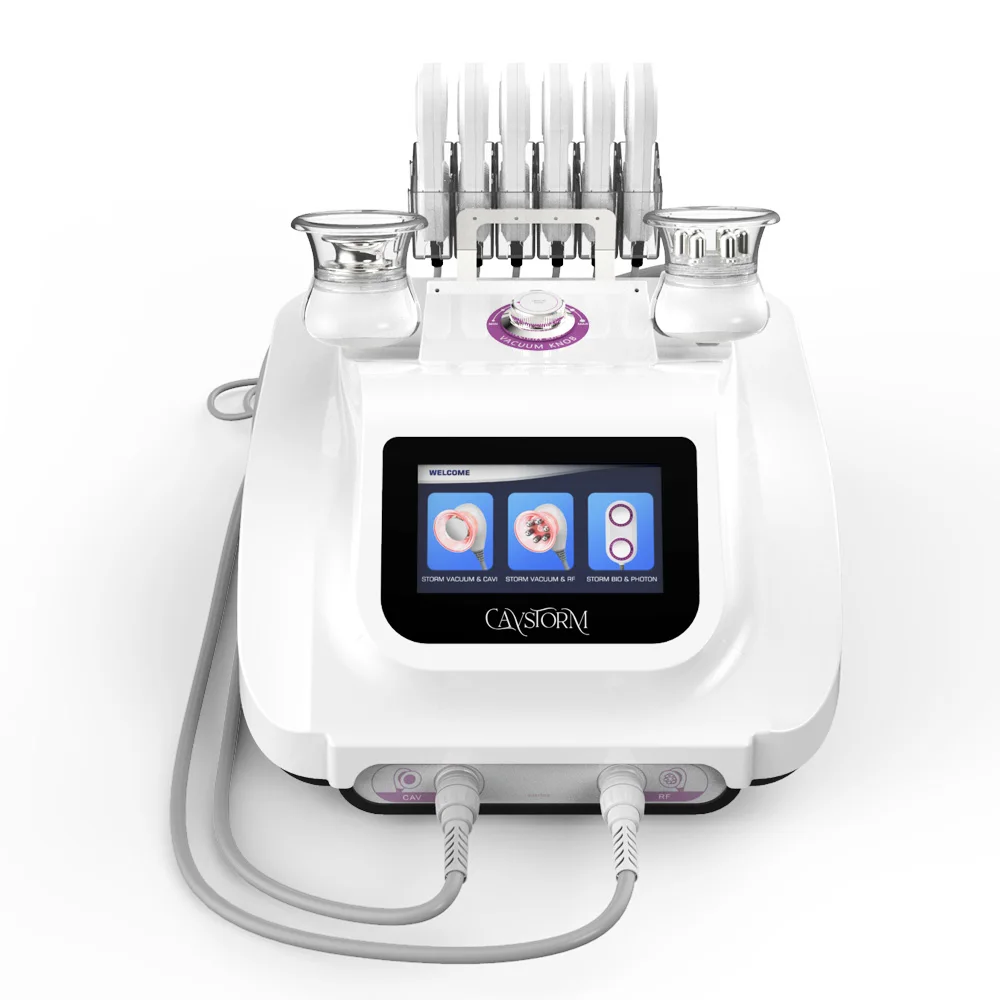 

CaVstorm Ultrasonic 40K Cavitation 3.0 Radio Frequency Vacuum S Shape Body Machine Stronger Power