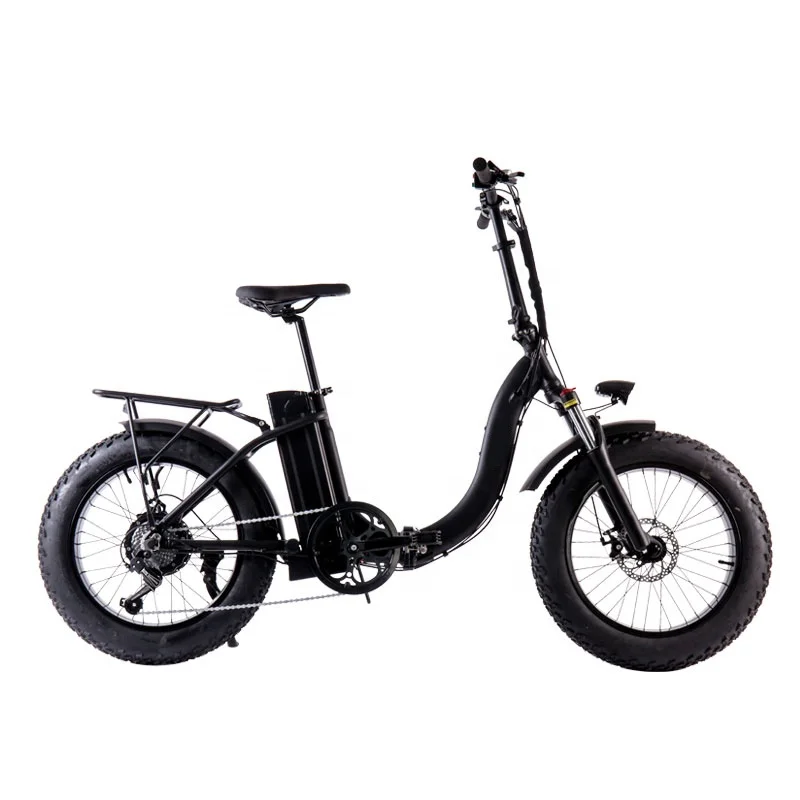

Factory direct sale 20 inch fat tire folding ebike 48v 10.4ah 500w lithium battery electric bicycle