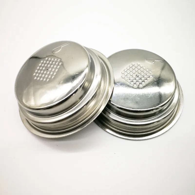 

Pressurized Stainless Steel Coffee Machine 51mm 2 Cups Portafilter Basket