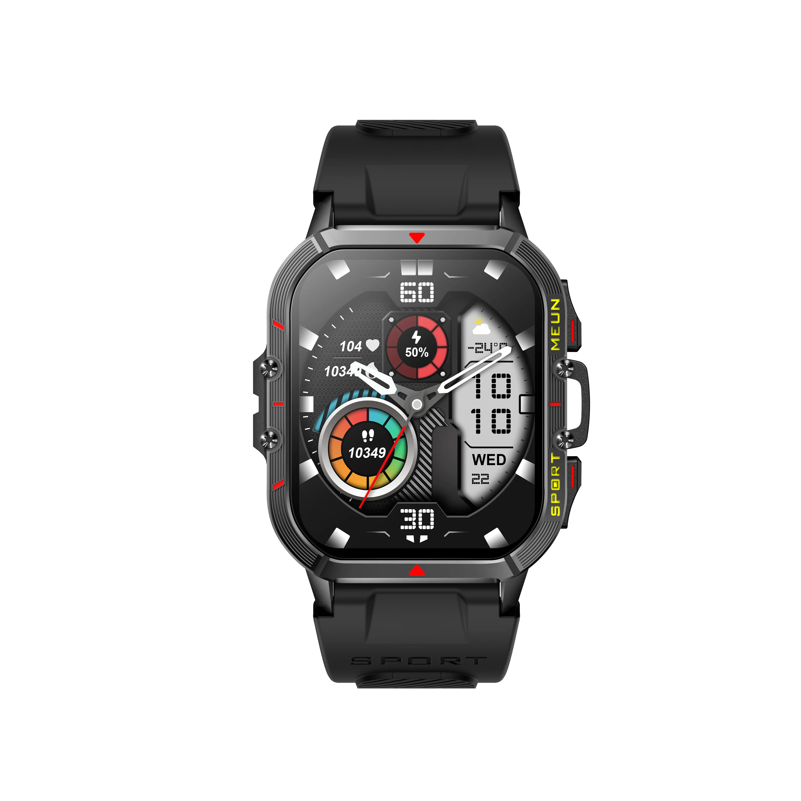 

T21 Smart Watch Screen Bt Call Custom Watch Faces App Gloryfit Men Women Fitness Watch