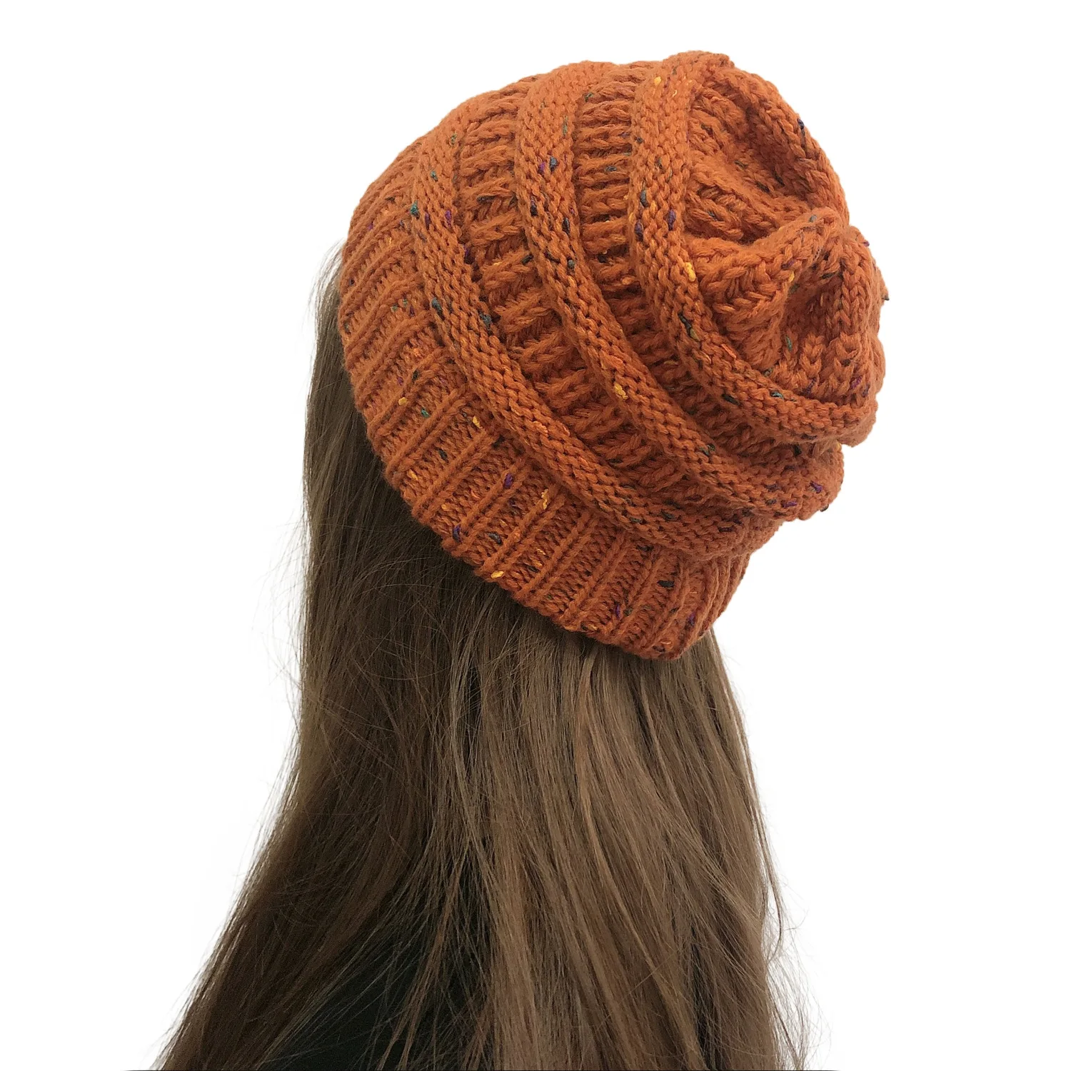 Bubble Knit Multi Chunky Thick Cable Knit Beanie Slouch Skull Winter Hat S13 