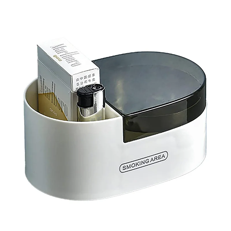 

Hanging WC Ashtray Cigarette Storage Rack Bathroom Wall Stainless Steel Ashtray Toilet Storage Cup Cigarette Tool Box, 5 color