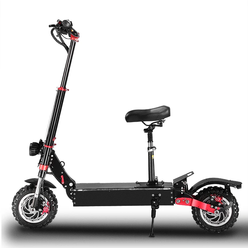 

boyueda S4 13 inch on road tire 33ah 5600w 60v electric scooter foldable