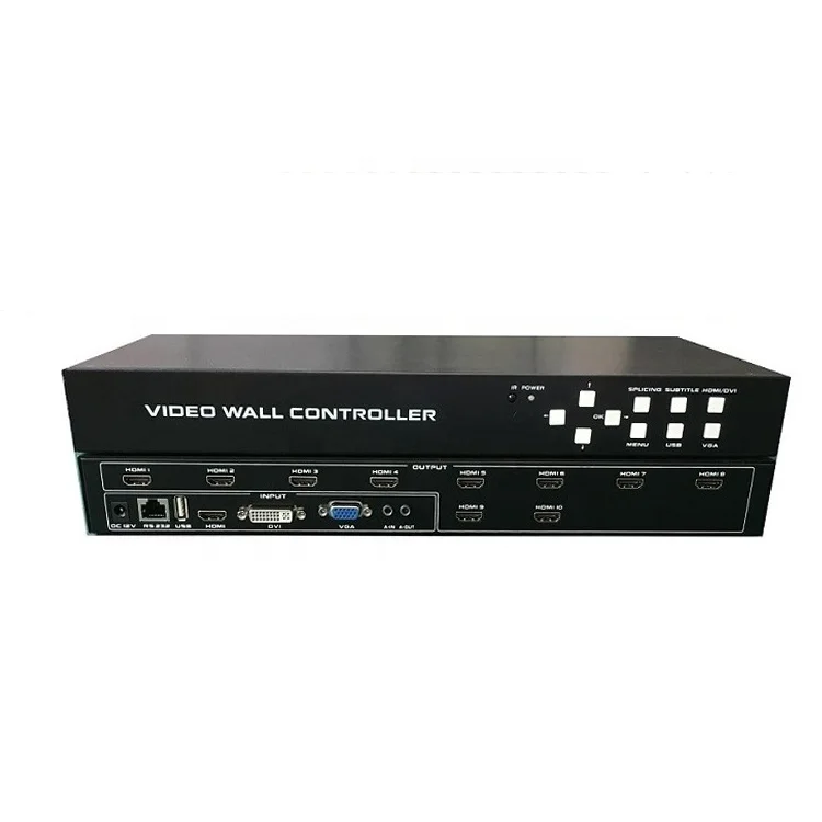 

USB VGA 3x2 2x2 3x1 2x3 3x3 Video Wall Controller H dmi 1080P Matrix Processor Splicer Splitter