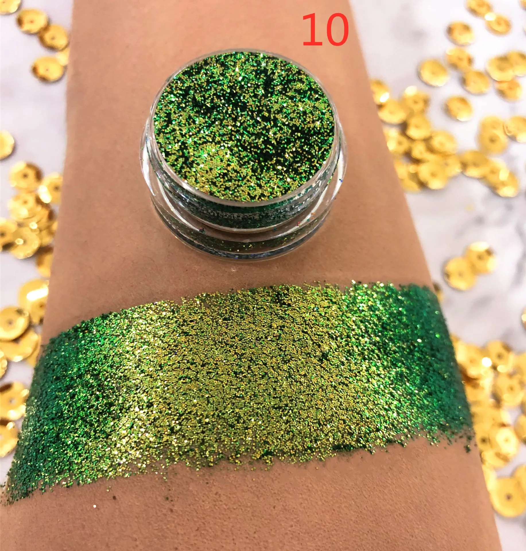 

Private Label Cosmetics Loose Eye Shadow Single Glitter Eyeshadow Hot Sale Products Long Lasting