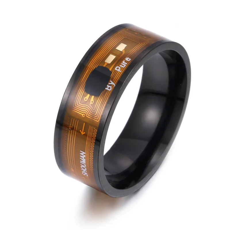 

NFC Intelligent Mobile Phone Connection Ring Jewelry Stainless Steel Oura Smart Ring For Men and Women