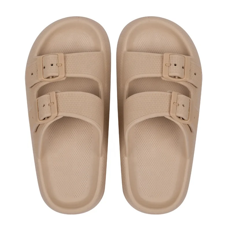 

New mens thick sole slippers wholesale eva shoes couple summer women's outdoor indoor sandals increased fashion beach slippers, Picture