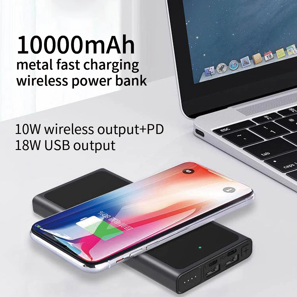 Betka Waterproof Power Banks Light Power Bank Portable Charger 20000Mah Wireless Power Bank Batteries - ANKUX.COM