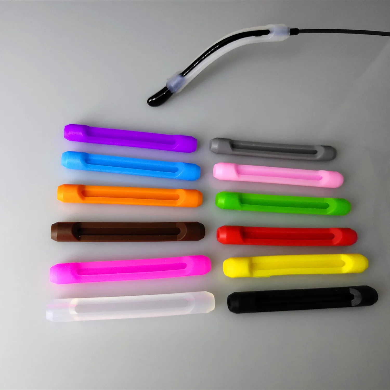 

Soft Anti Slip Silicone Temple Tip Holder Eye Glasses Accessories Eyewaer Ear Hooks Glasses Silicone Leg Covers