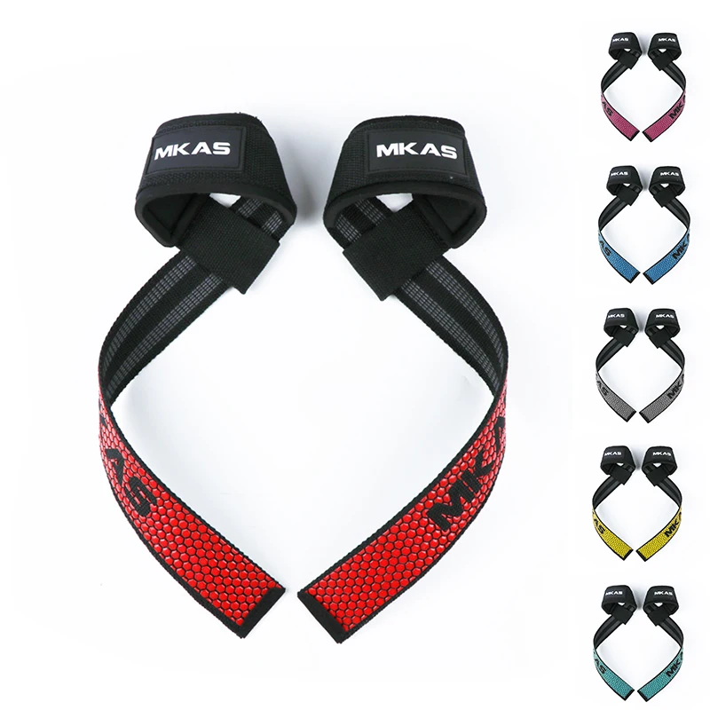 

MKAS Wrist Protection Powerlifting Training Gym Wrist Weight lifting Straps For Cross Training