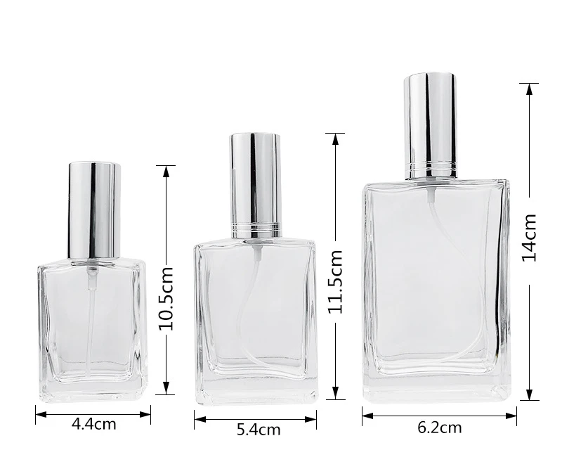 

100ml Classic Glass Cosmetic Packaging perfume bottles luxury