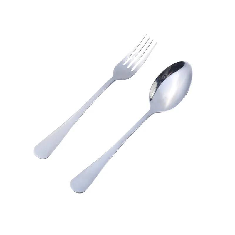 

Stainless steel tableware stainless steel spoon fork two piece set can be customized