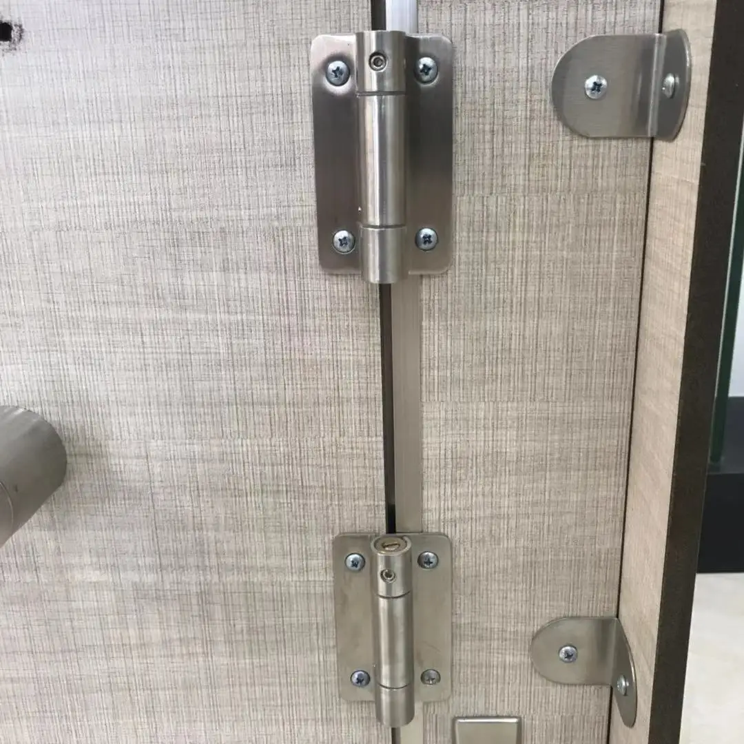 Factory Public Toilet Cubicle Partition Hardware Accessories Stainless