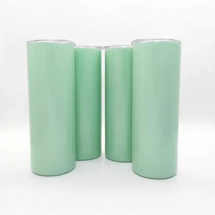 

Sublimation straight Stainless Steel 20Oz Blank With Double wall Mug Coffee Straw For Insulated Cup white skinny Tumbler, White color