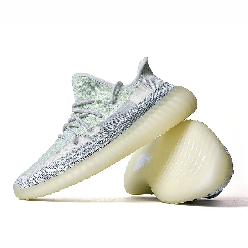 

2021 New Arrival Original Quality Reflective Yeezy 350 V2 Style Men Women Casual Sneakers Sports Shoes