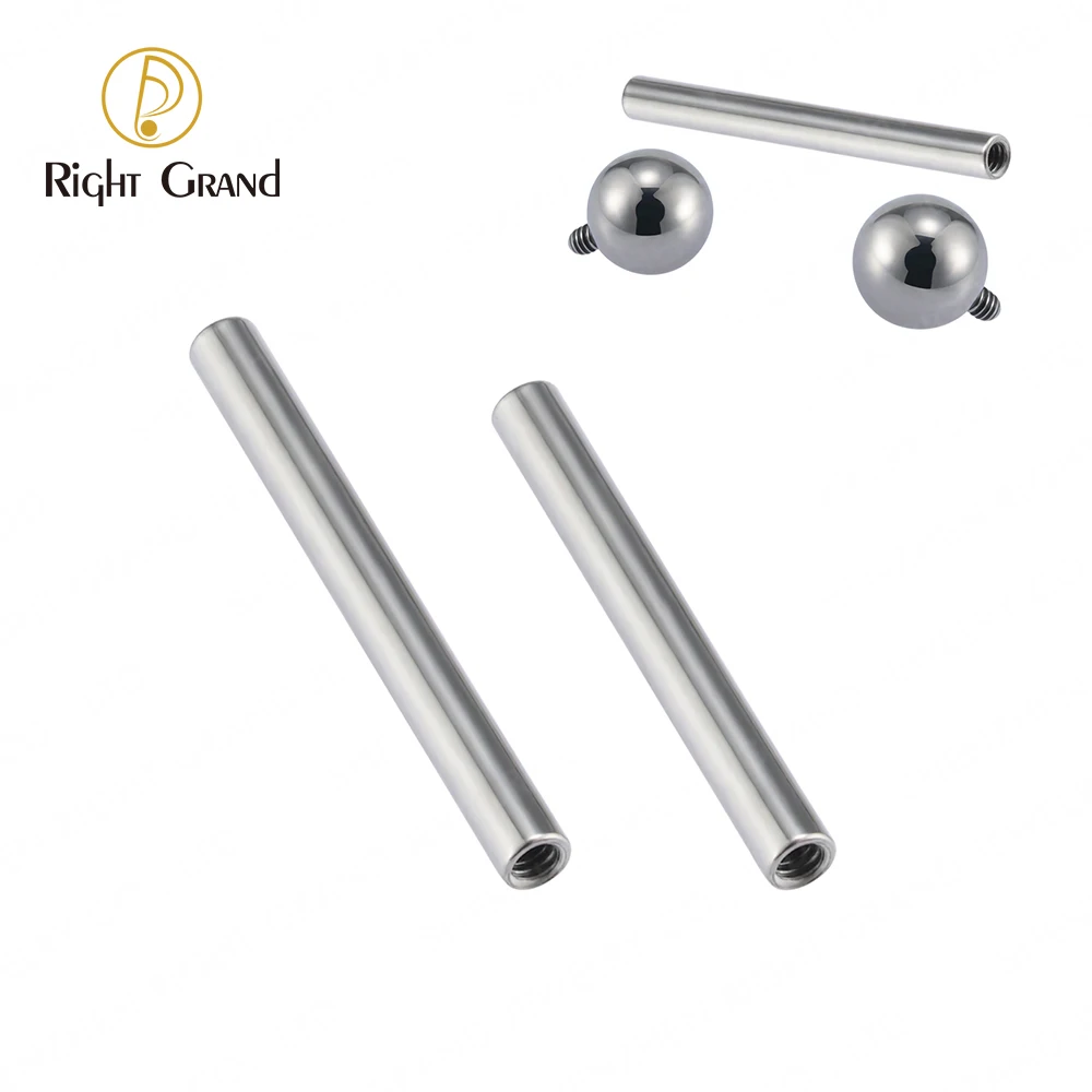 

ASTM F136 Implant Grade Titanium Internally Threaded Barbell Shaft