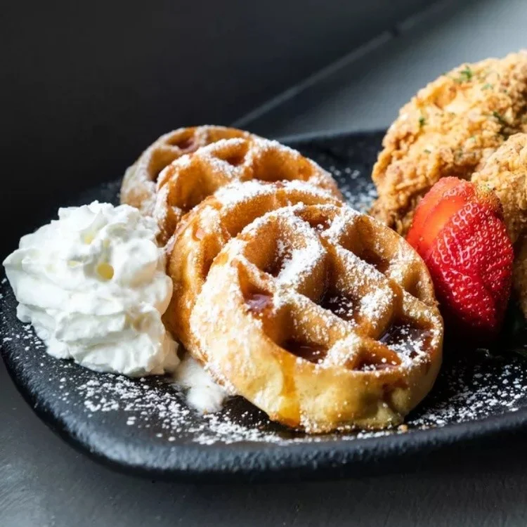 

New Design round waffle maker making machine electric commercial