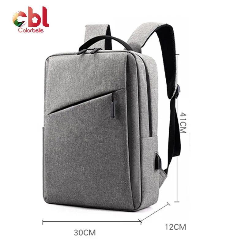 

2021 Fashion Travel special plain backpack softback antitheft usb laptop business backpack Waterproof backpacks, Same as our product or customized