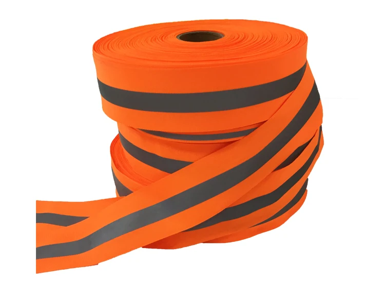 High Visible Reflective Polyester bing / Reflective Stripes