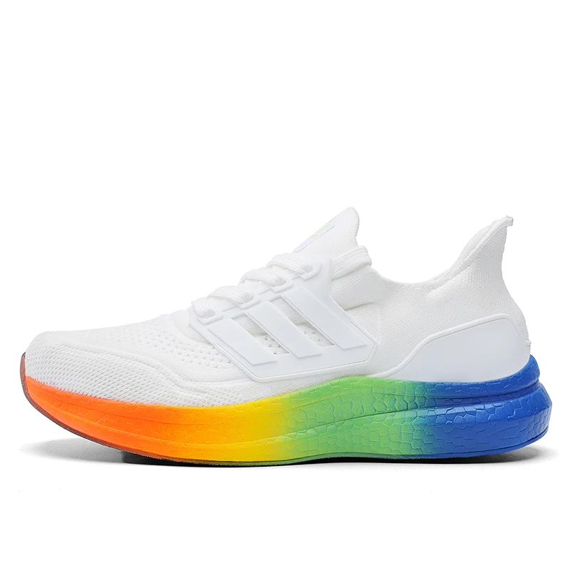 

Ziitop Plus Size Explosive Rainbow Bottom Running Shoes Running Shoes Men Casual Shoes